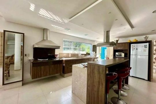 Cozinha de casa para alugar com 5 quartos, 220m² em Barra da Lagoa, Florianópolis