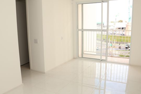 Sala de apartamento para alugar com 3 quartos, 61m² em Fazenda Crimeia Caveiras, Goiânia
