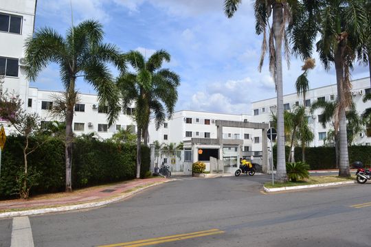 Fachada do Prédio de apartamento à venda com 2 quartos, 48m² em Residencial Aquários, Goiânia
