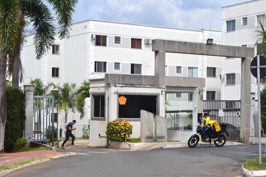 Fachada do Prédio de apartamento à venda com 2 quartos, 48m² em Residencial Aquários, Goiânia