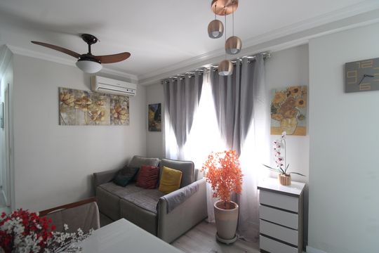 Sala de apartamento à venda com 3 quartos, 60m² em Anil, Rio de Janeiro