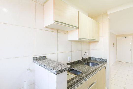 Cozinha de apartamento para alugar com 3 quartos, 62m² em Estância Velha, Canoas