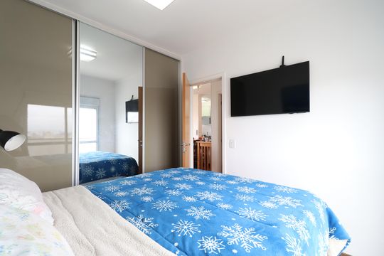 Quarto 1 de apartamento à venda com 2 quartos, 70m² em Sumarezinho, São Paulo