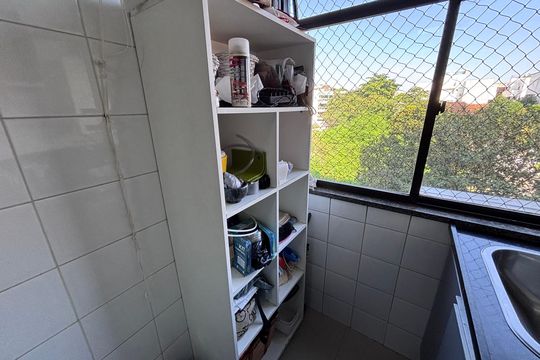 Área de Serviço de apartamento para alugar com 2 quartos, 81m² em Recreio dos Bandeirantes, Rio de Janeiro