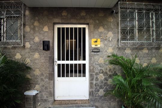 Fachada e portaria de apartamento à venda com 3 quartos, 83m² em Vista Alegre, Rio de Janeiro