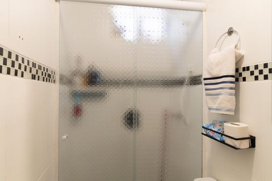 Banheiro de apartamento à venda com 2 quartos, 45m² em Jardim Sao Saverio, São Paulo
