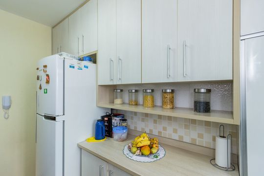 Cozinha de apartamento à venda com 2 quartos, 55m² em Nossa Senhora do O, São Paulo
