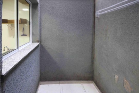 Quintal de apartamento à venda com 2 quartos, 35m² em Vila Regente Feijó, São Paulo