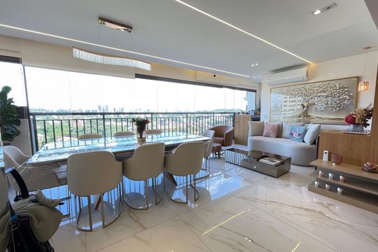 Varanda de apartamento à venda com 3 quartos, 120m² em Butantã, São Paulo