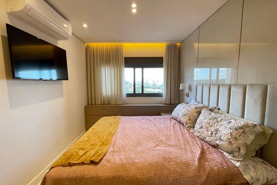 Suíte 1 de apartamento à venda com 3 quartos, 120m² em Butantã, São Paulo