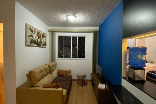 Sala de apartamento para alugar com 2 quartos, 43m² em Jardim Brasilia, São Paulo
