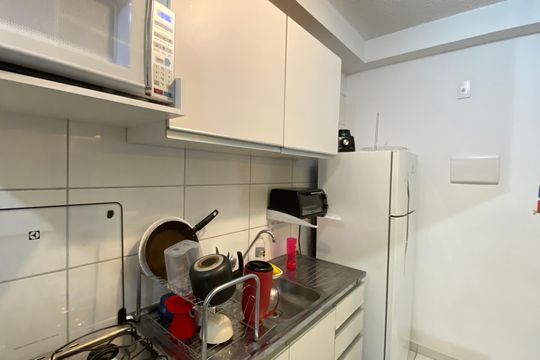 Cozinha  de apartamento para alugar com 2 quartos, 43m² em Jardim Brasilia, São Paulo