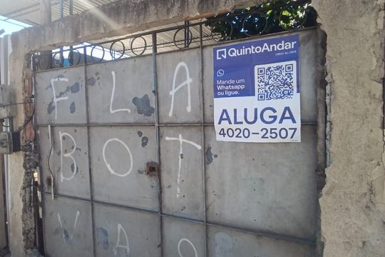 Placa de casa para alugar com 2 quartos, 60m² em Centro, Nova Iguaçu