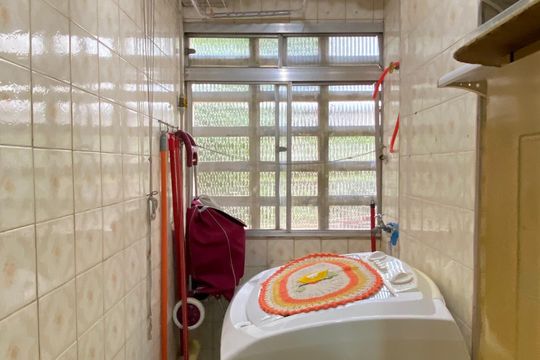 Área de Serviço de apartamento à venda com 2 quartos, 45m² em Conjunto Habitacional Padre Manoel da Nobrega, São Paulo
