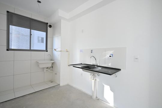Cozinha de apartamento à venda com 2 quartos, 40m² em Vila Andrade, São Paulo