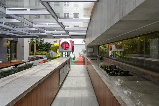 Área comum - Churrasqueira de apartamento à venda com 2 quartos, 132m² em Santo Agostinho, Belo Horizonte