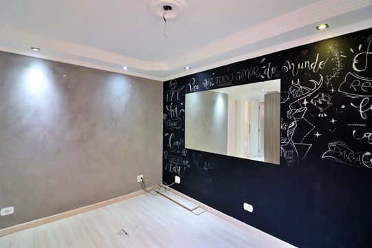 Sala  de apartamento à venda com 2 quartos, 42m² em Baeta Neves, São Bernardo do Campo