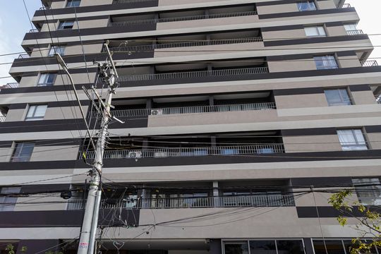 Fachada de kitnet/studio à venda com 1 quarto, 23m² em Indianópolis, São Paulo