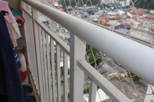 Varanda da Sala de apartamento à venda com 2 quartos, 35m² em Vila Ema, São Paulo