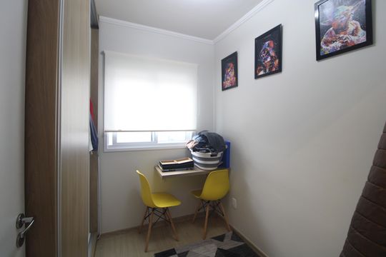 Quarto de apartamento à venda com 2 quartos, 42m² em Socorro, São Paulo