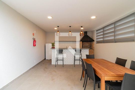 Área comum - Churrasqueira de apartamento para alugar com 2 quartos, 37m² em Bom Retiro, São Paulo