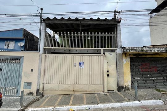 Fachada+Placa  de casa à venda com 6 quartos, 201m² em Jardim Penha, São Paulo