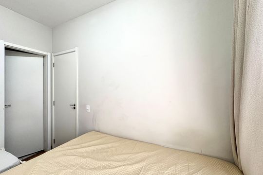 Quarto de apartamento à venda com 1 quarto, 37m² em Vila Palmeiras, São Paulo