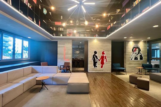 Salão de Festas de kitnet/studio para alugar com 1 quarto, 20m² em Pinheiros, São Paulo