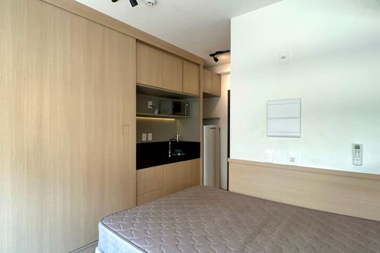Studio de kitnet/studio para alugar com 1 quarto, 20m² em Pinheiros, São Paulo