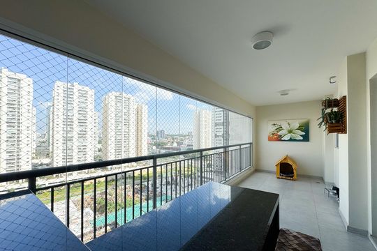 Sacada de apartamento à venda com 3 quartos, 147m² em Centro, São Bernardo do Campo