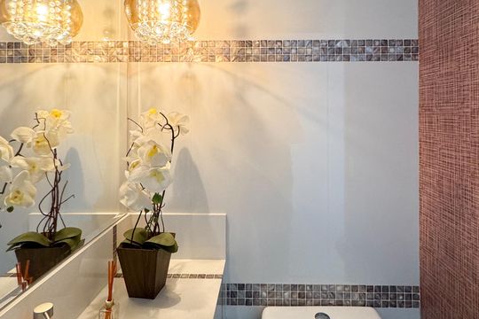 Lavabo  de apartamento à venda com 3 quartos, 147m² em Centro, São Bernardo do Campo