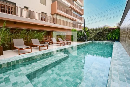 Área comum - Piscina de apartamento à venda com 2 quartos, 75m² em Parque Imperial, São Paulo
