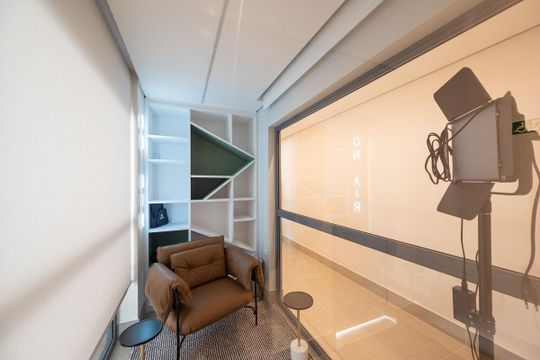 Área comum de apartamento à venda com 2 quartos, 75m² em Parque Imperial, São Paulo