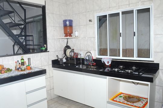 Cozinha de casa para alugar com 4 quartos, 160m² em Vitoria, Belo Horizonte