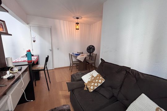 Sala de apartamento à venda com 2 quartos, 50m² em Vargem Grande, Rio de Janeiro
