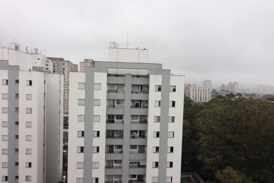 Quarto 2 Vista  de apartamento para alugar com 2 quartos, 58m² em Planalto, São Bernardo do Campo