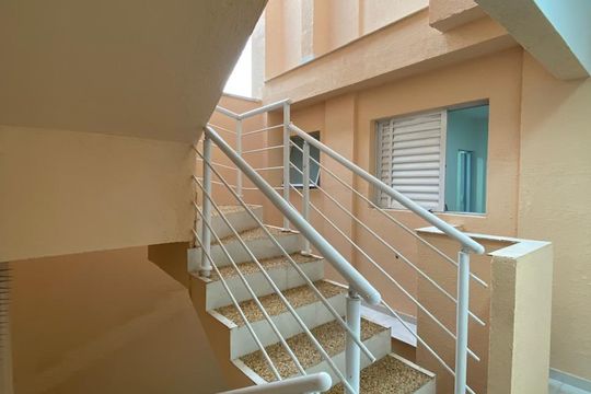 Área comum de kitnet/studio para alugar com 1 quarto, 35m² em Vila Água Funda, São Paulo