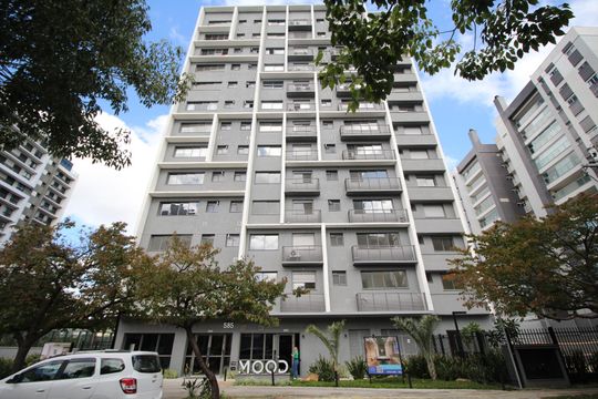 Fachada de kitnet/studio à venda com 0 quarto, 30m² em Jardim do Salso, Porto Alegre