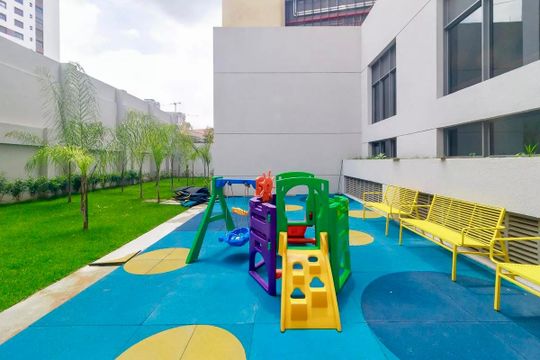Playground de apartamento para alugar com 1 quarto, 35m² em Santo Amaro, São Paulo