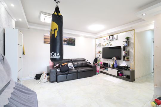 Sala de apartamento à venda com 3 quartos, 100m² em Parque Industrial Tomas Edson, São Paulo