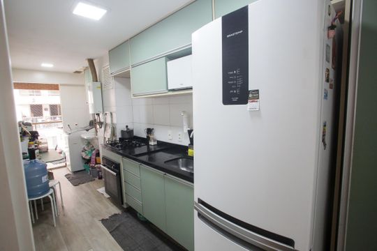 Cozinha de apartamento à venda com 2 quartos, 74m² em Freguesia (jacarepaguá), Rio de Janeiro