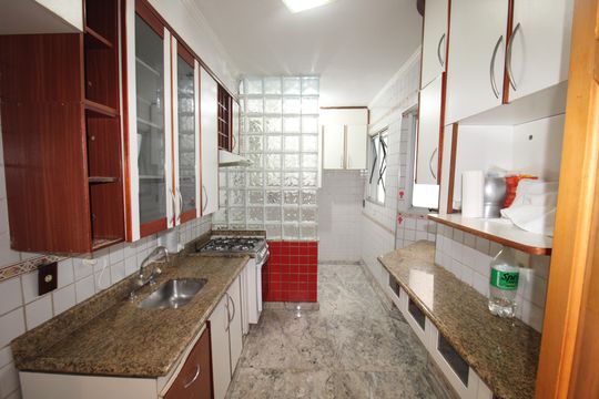 Cozinha de apartamento à venda com 3 quartos, 74m² em Lauzane Paulista, São Paulo