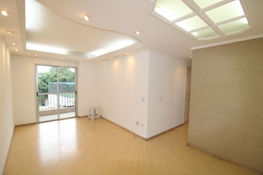 Sala de apartamento à venda com 3 quartos, 74m² em Lauzane Paulista, São Paulo