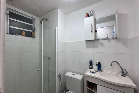 Banheiro Social de casa à venda com 2 quartos, 46m² em Vargem Pequena, Rio de Janeiro