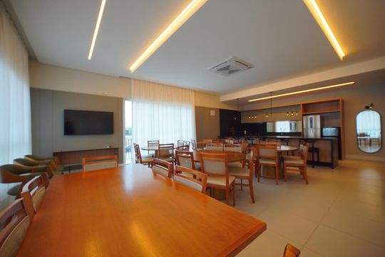 Área comum de apartamento para alugar com 2 quartos, 53m² em Ipiranga, São José