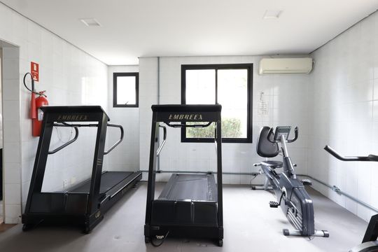 Área comum - Academia de apartamento à venda com 3 quartos, 130m² em Fazenda Morumbi, São Paulo