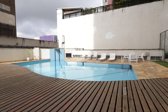 Área comum - Piscina de apartamento à venda com 3 quartos, 130m² em Fazenda Morumbi, São Paulo