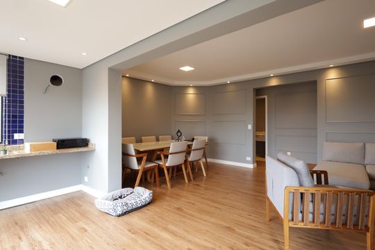 Varanda da Sala de apartamento à venda com 3 quartos, 130m² em Fazenda Morumbi, São Paulo