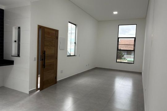 Sala/cozinha de casa à venda com 2 quartos, 88m² em Vila Curuçá, Santo André