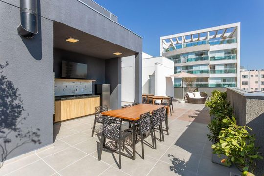 Área externa de apartamento para alugar com 1 quarto, 26m² em Barra Funda, São Paulo